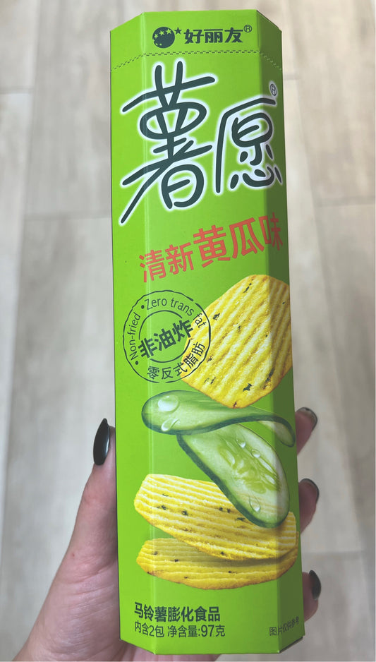 Orion Potato Chips (Cucumber flavor)